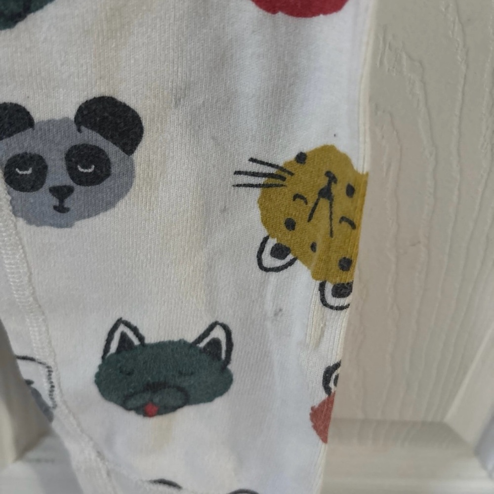 Hanna Andersson Organic Animal Pajama Set - Picture 7 of 8